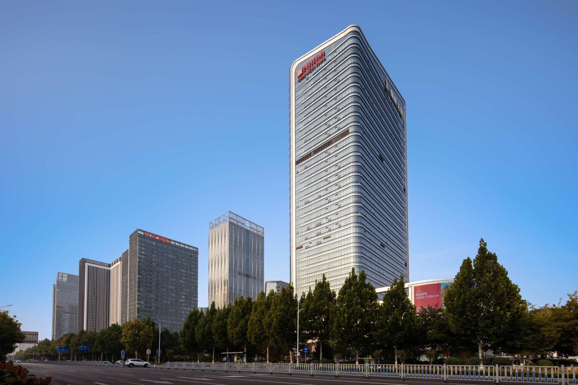 Hilton Garden Inn Zibo Zhangdian Eksteriør billede