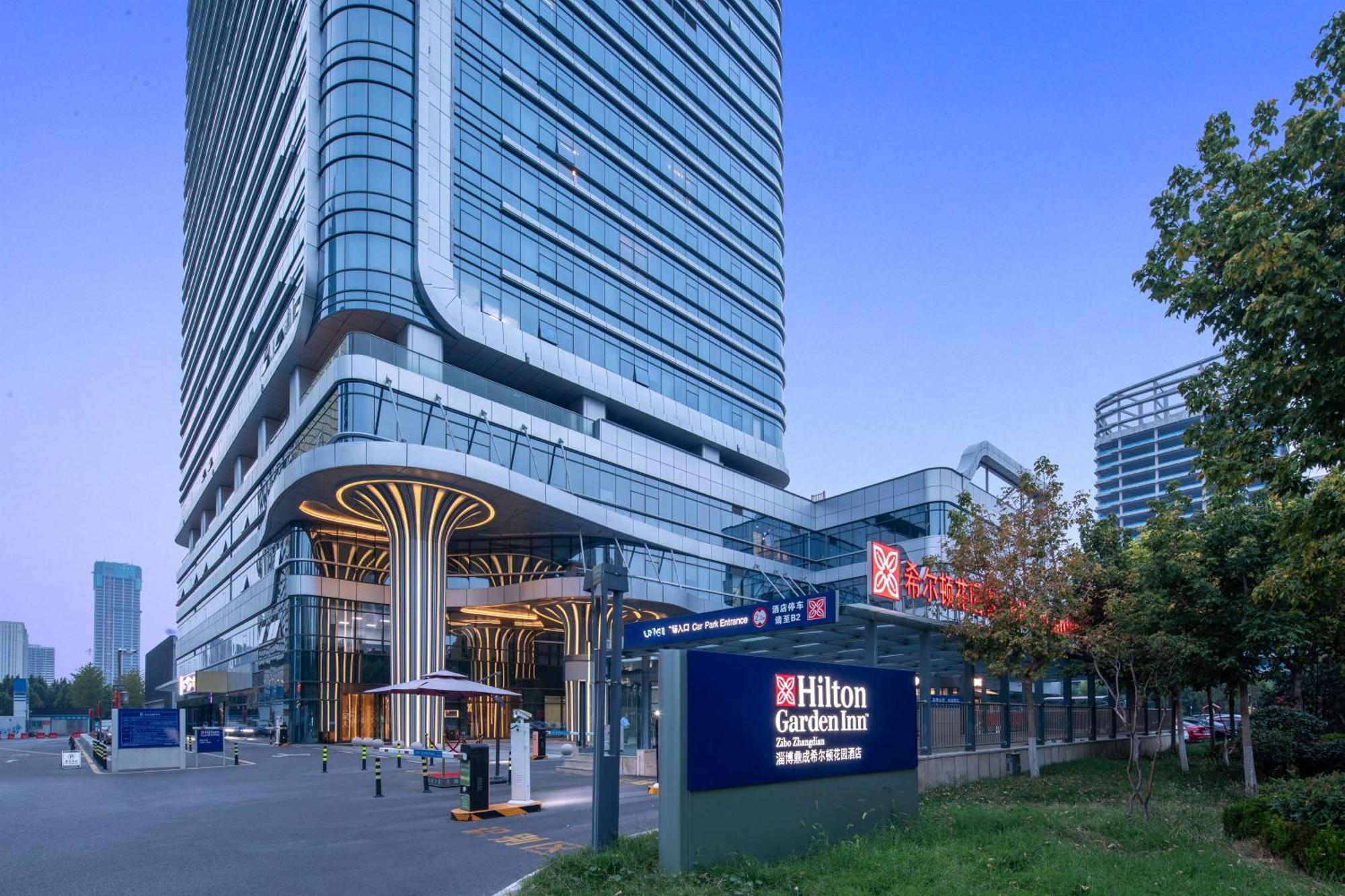 Hilton Garden Inn Zibo Zhangdian Eksteriør billede